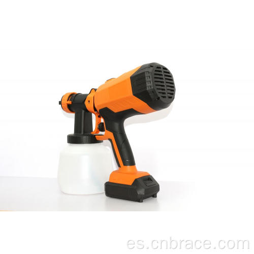 Pistola de rociado de pintura eléctrica HVLP HVLP inalámbrica